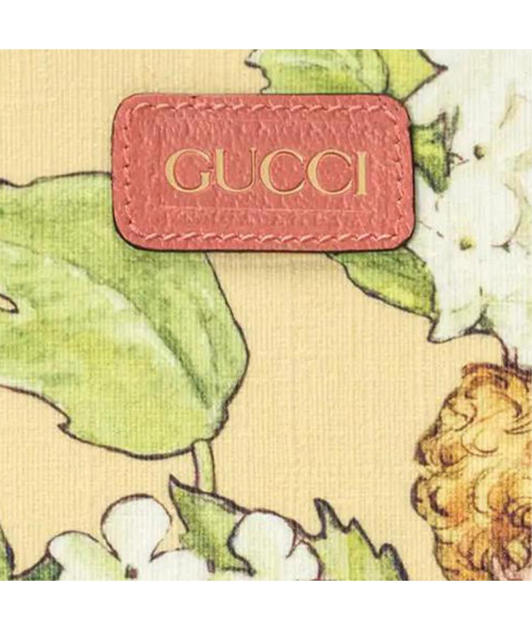 GUCCI Желтая сумка через плечо, фото 8