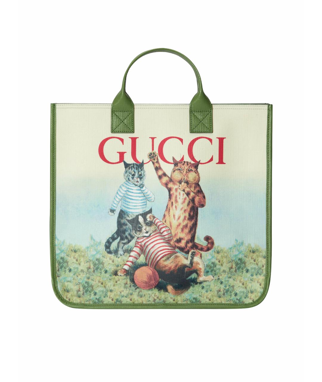 GUCCI Зеленая сумка через плечо, фото 1