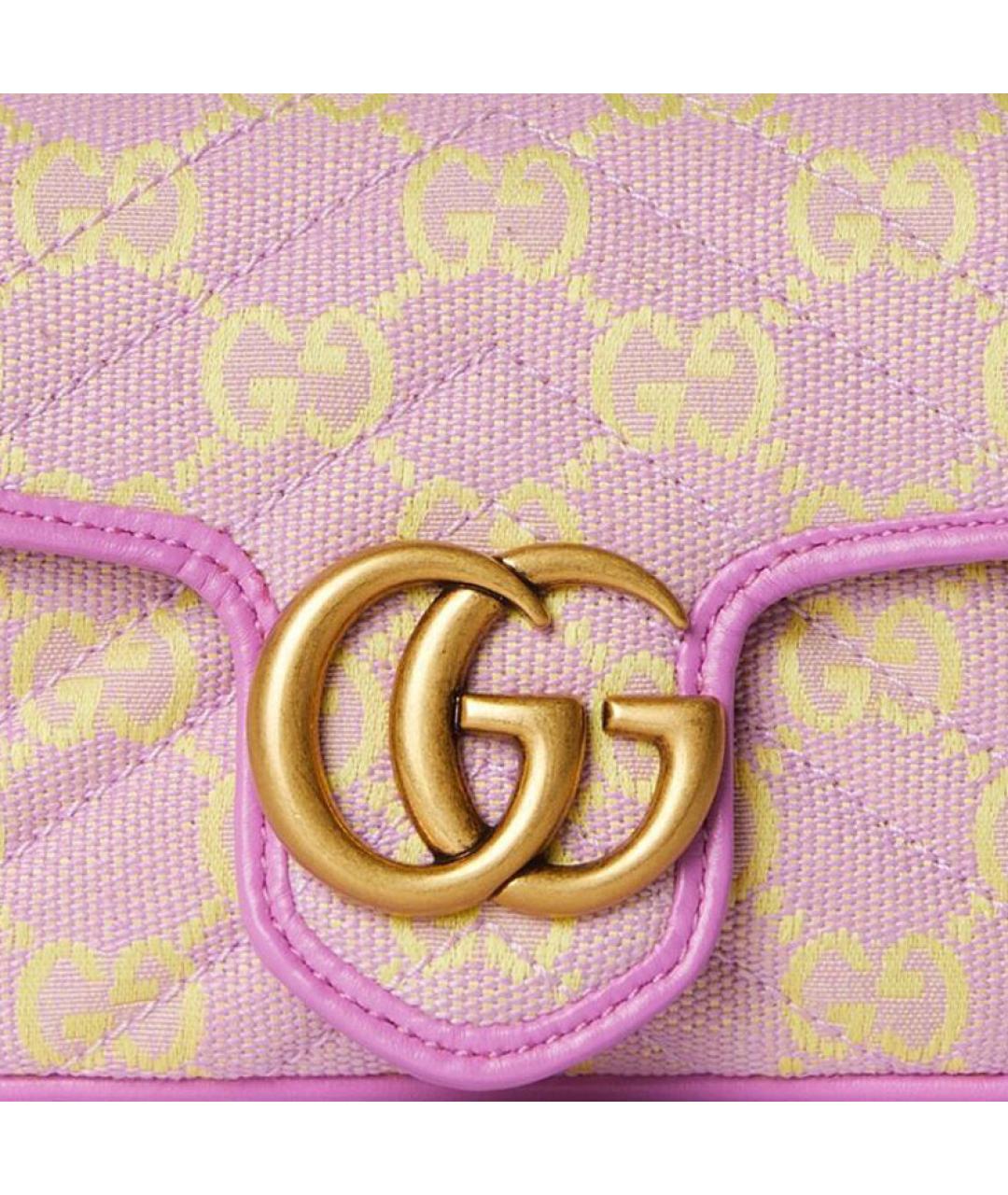 GUCCI Розовая сумка через плечо, фото 7