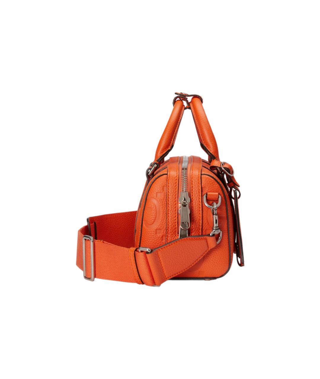GUCCI Оранжевая кожаная сумка через плечо, фото 5