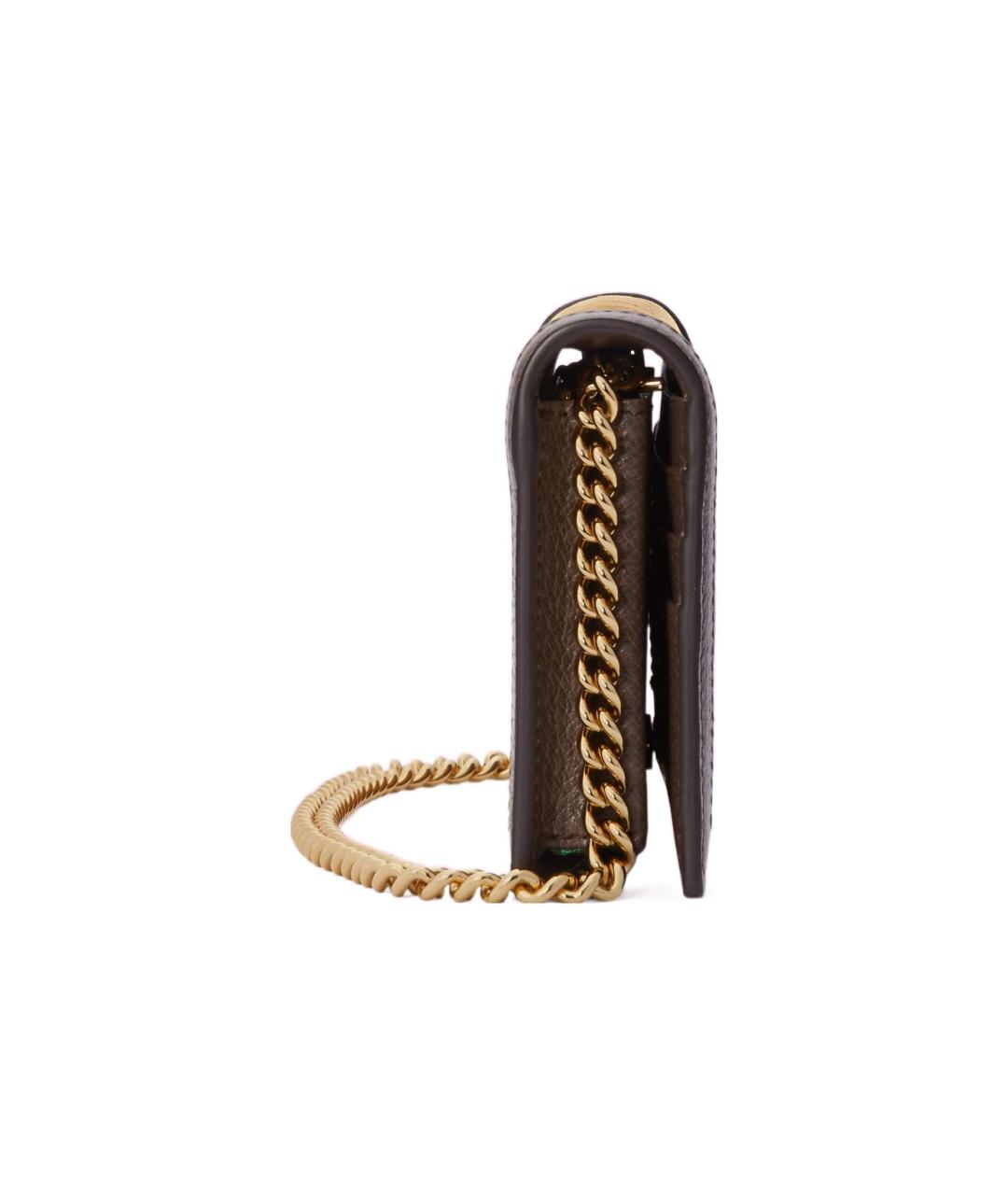 GUCCI Коричневая сумка через плечо, фото 3