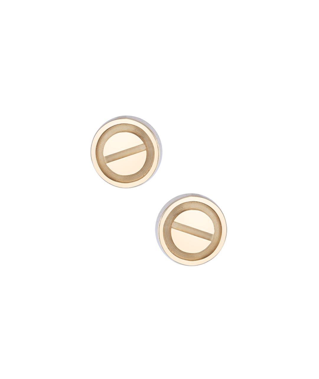 CARTIER Золотые серьги из желтого золота, фото 1