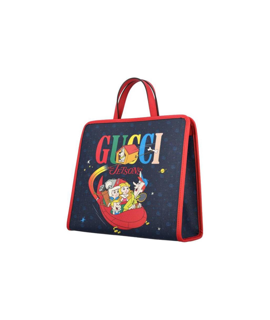 GUCCI Темно-синяя сумка через плечо, фото 3