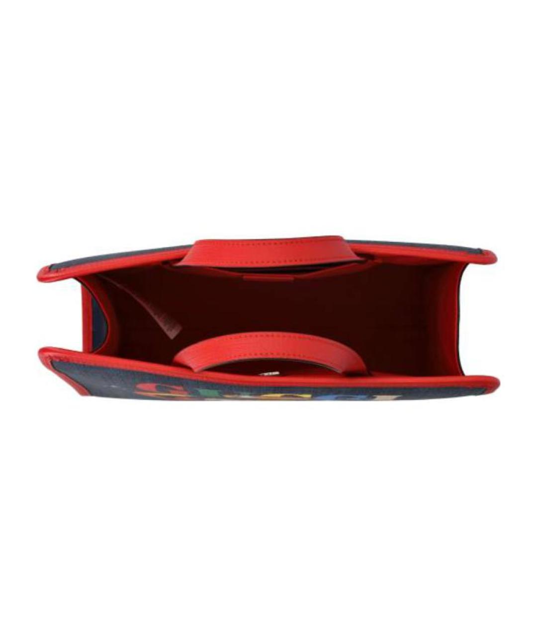 GUCCI Темно-синяя сумка через плечо, фото 5