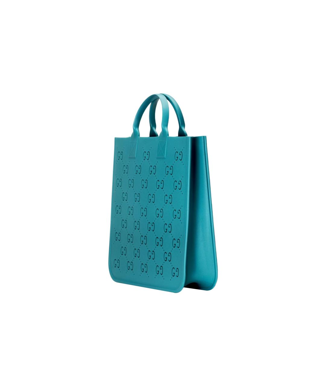 GUCCI Бирюзовая сумка через плечо, фото 2