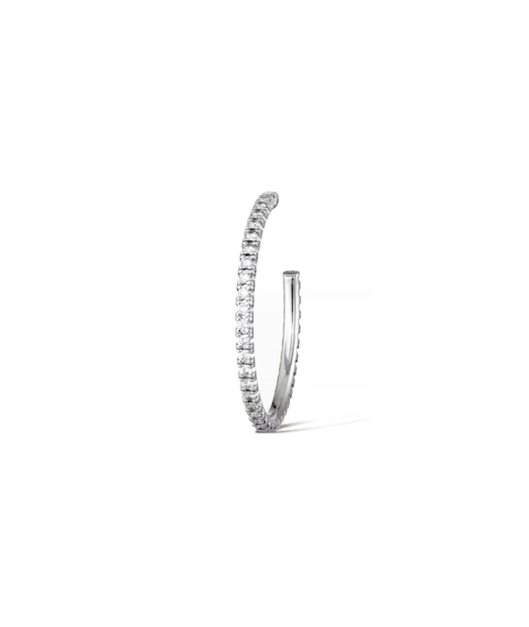 CARTIER Серебряные серьги из белого золота, фото 3