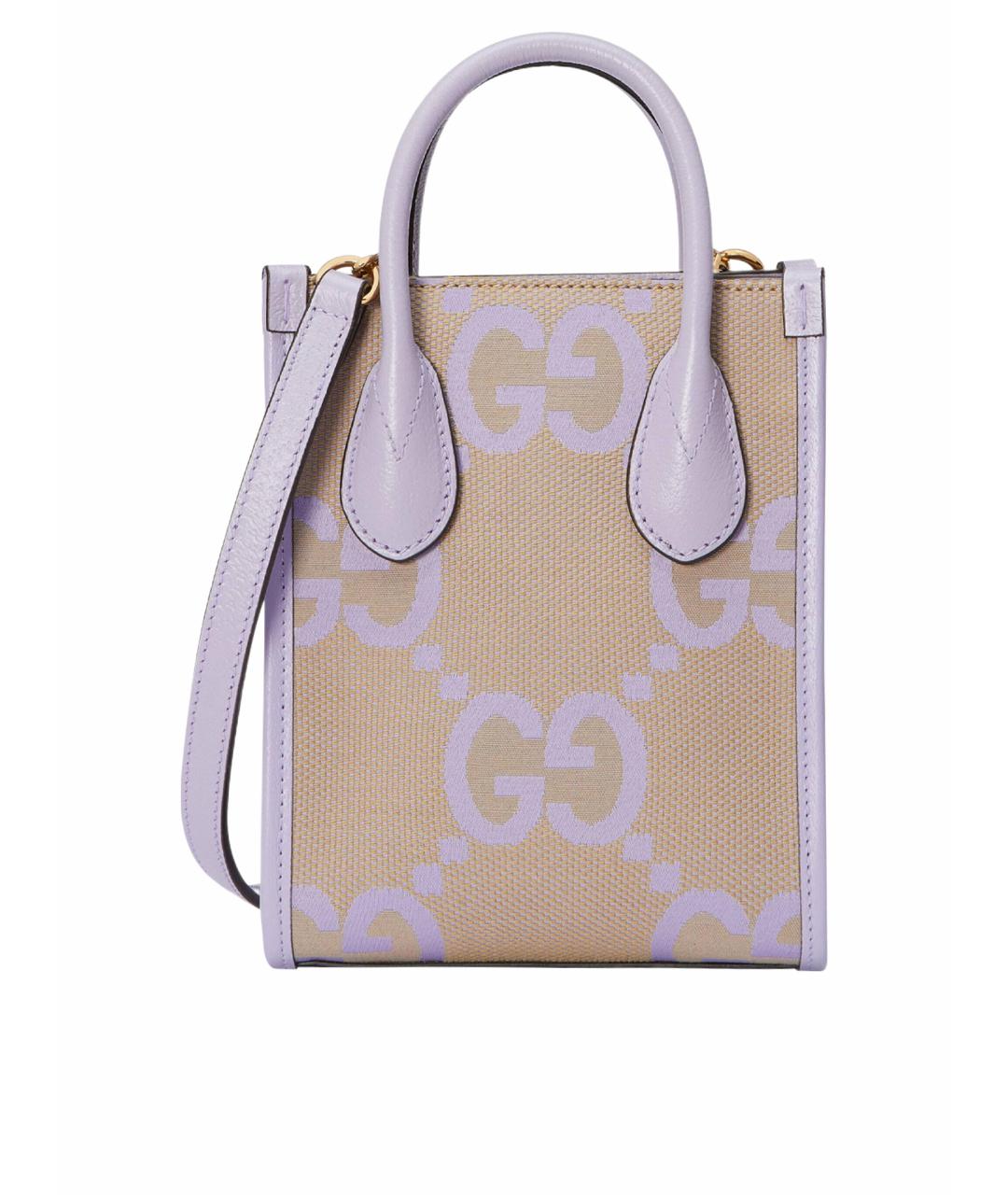 GUCCI Фиолетовая сумка через плечо, фото 1