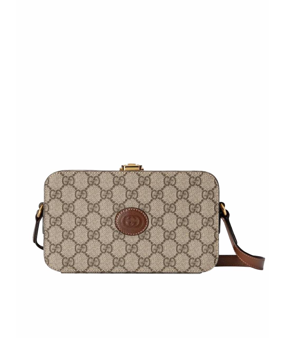 GUCCI Бежевая сумка через плечо, фото 1