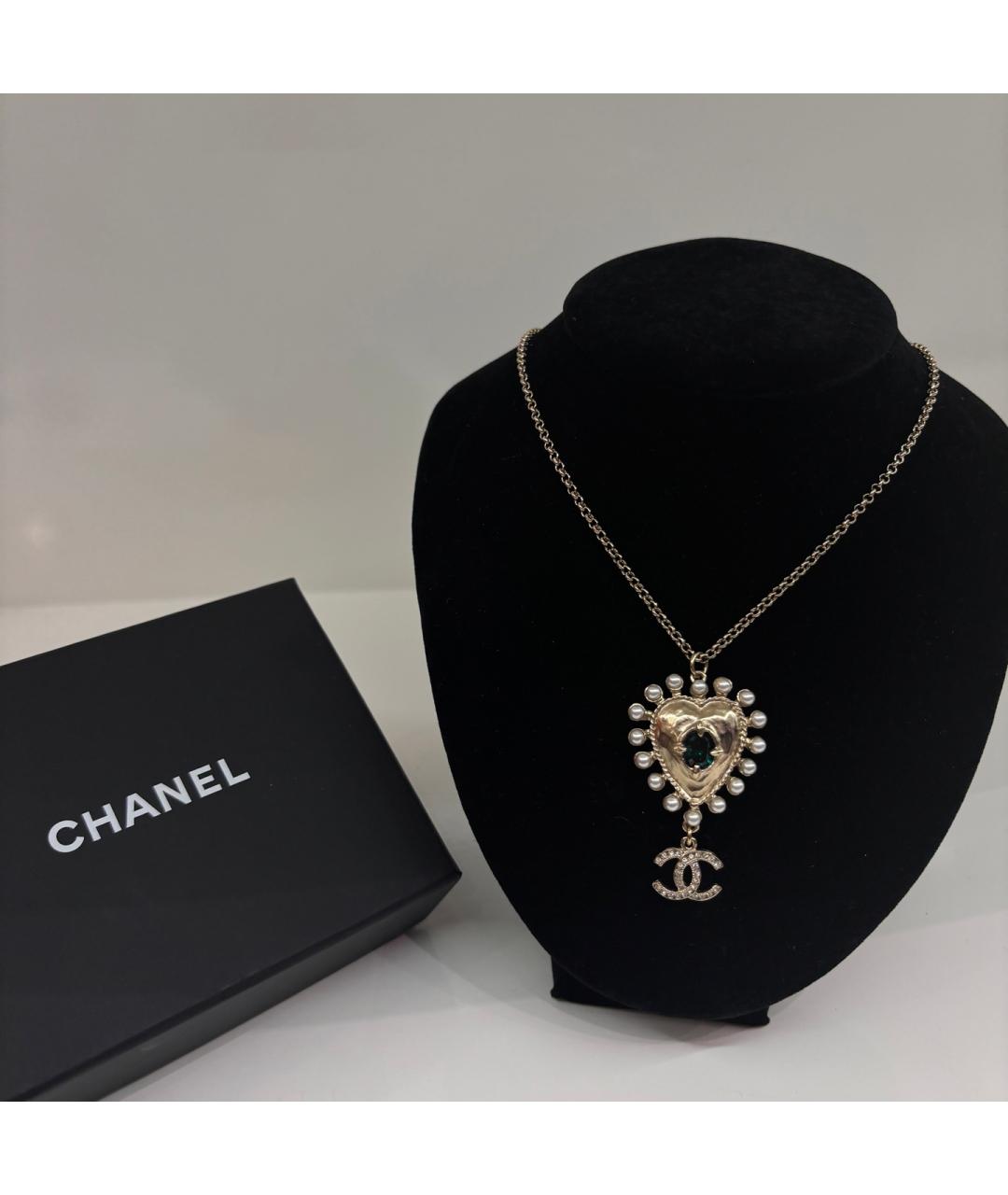 CHANEL Золотое колье, фото 2