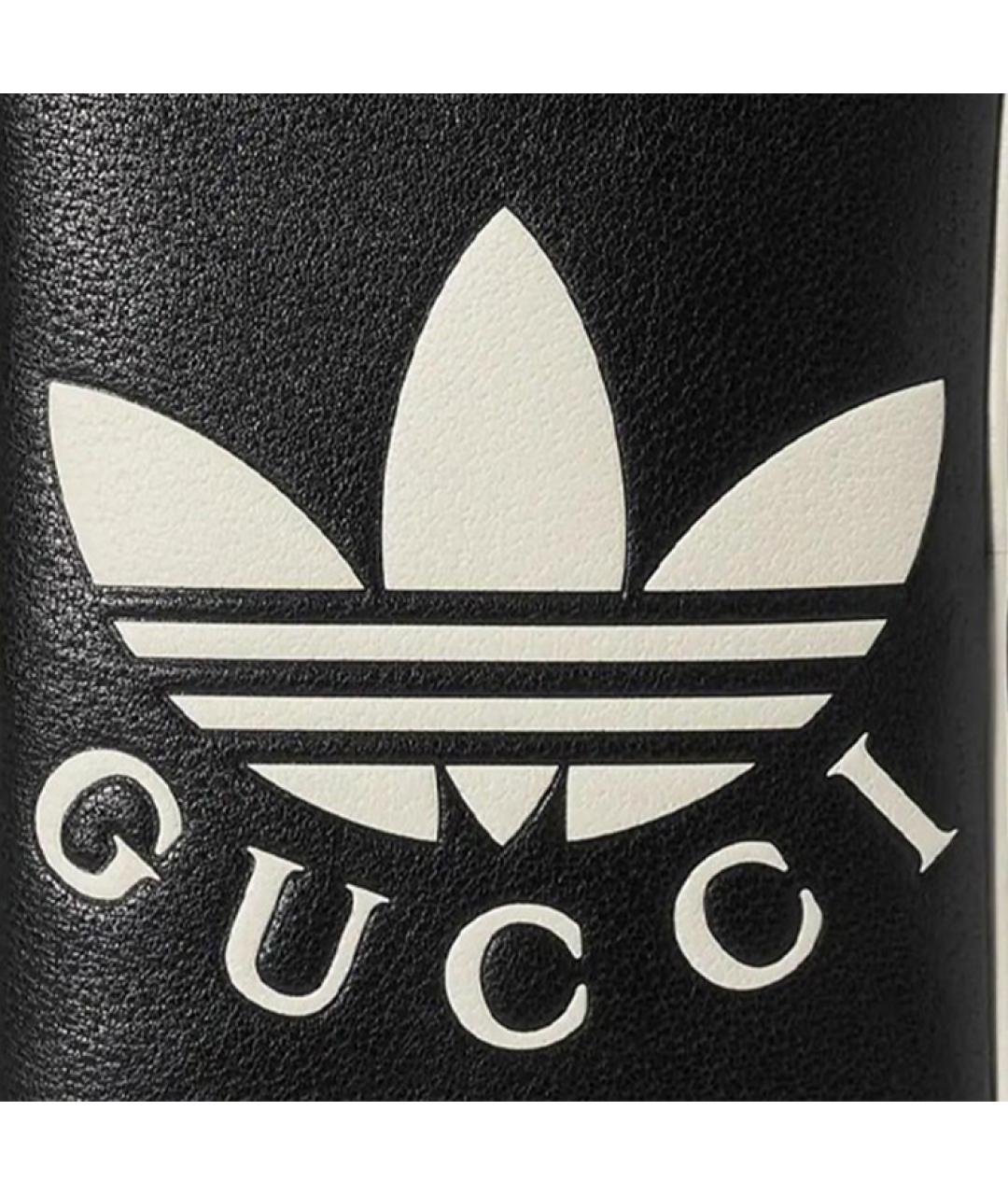 GUCCI Черная кожаная сумка на плечо, фото 9