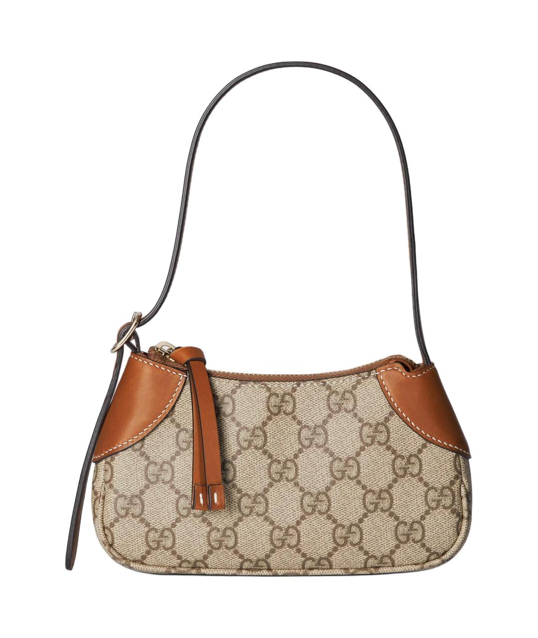 GUCCI Бежевая сумка через плечо, фото 1