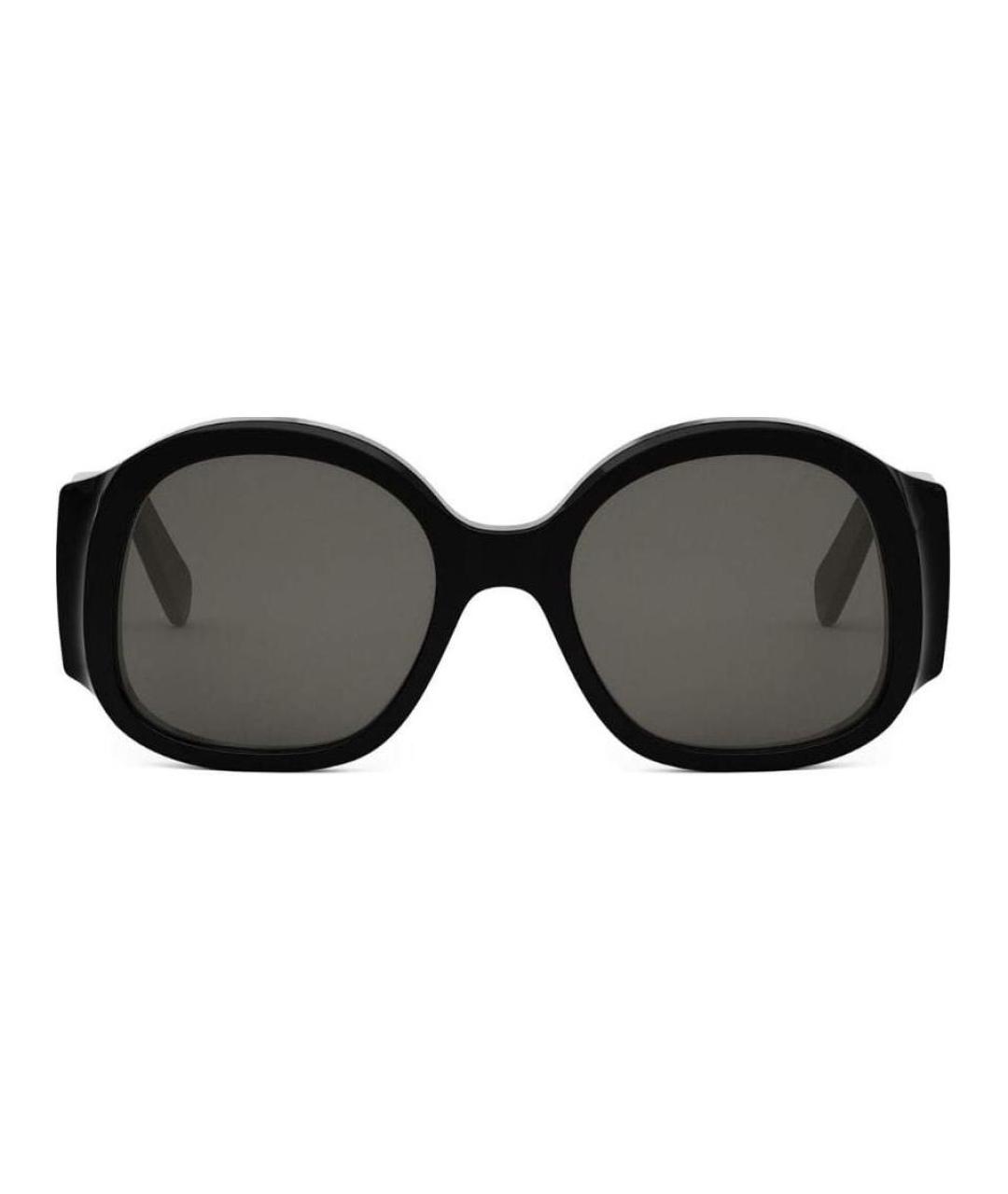 CELINE Черные пластиковые солнцезащитные очки, фото 2