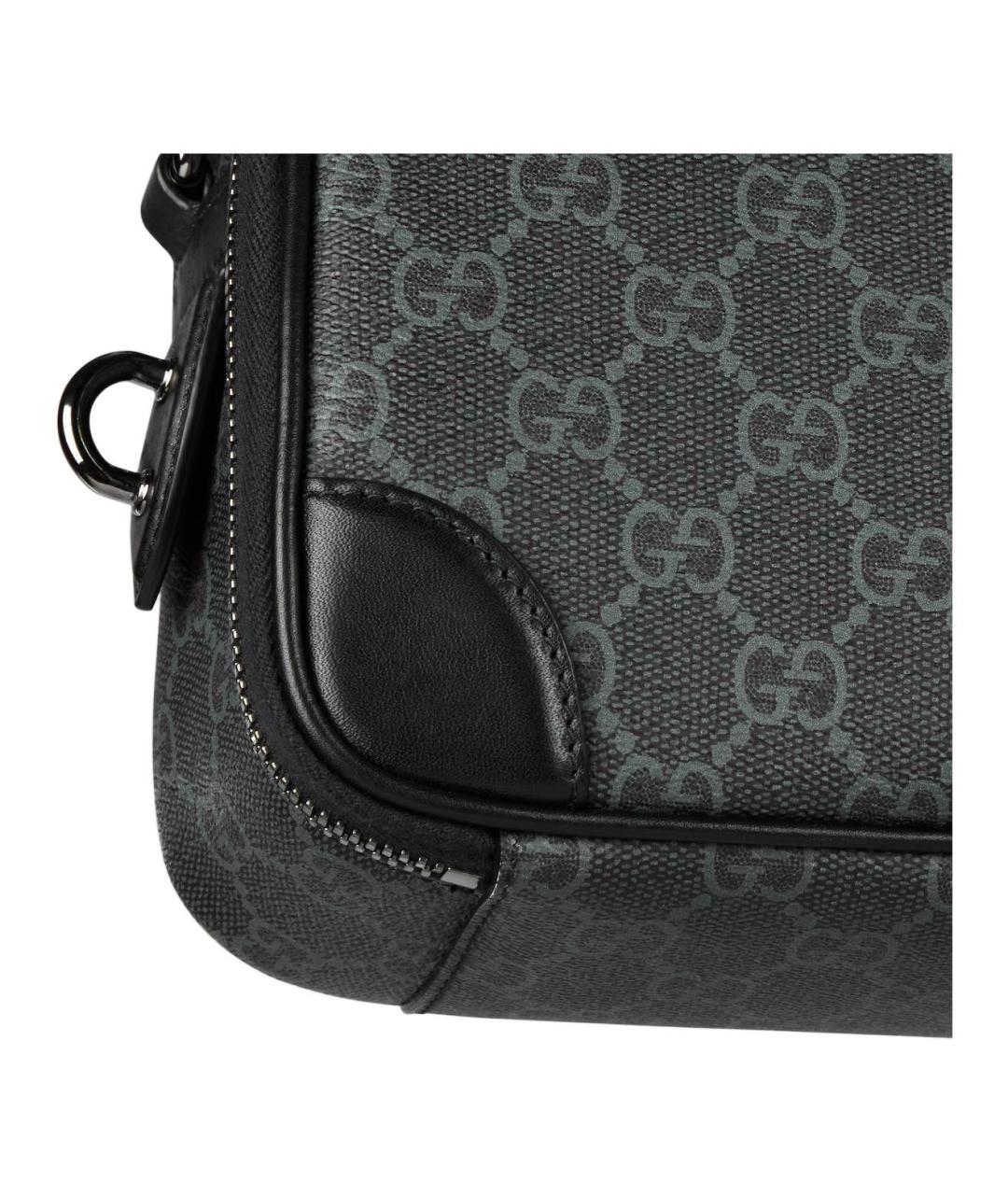 GUCCI Серая сумка через плечо, фото 7