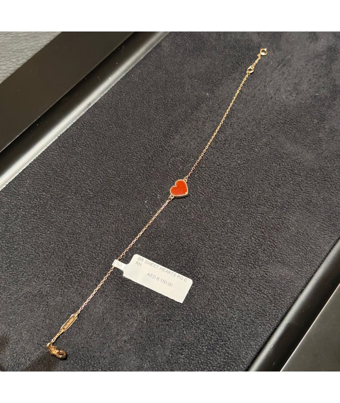VAN CLEEF & ARPELS Красный браслет из розового золота, фото 3
