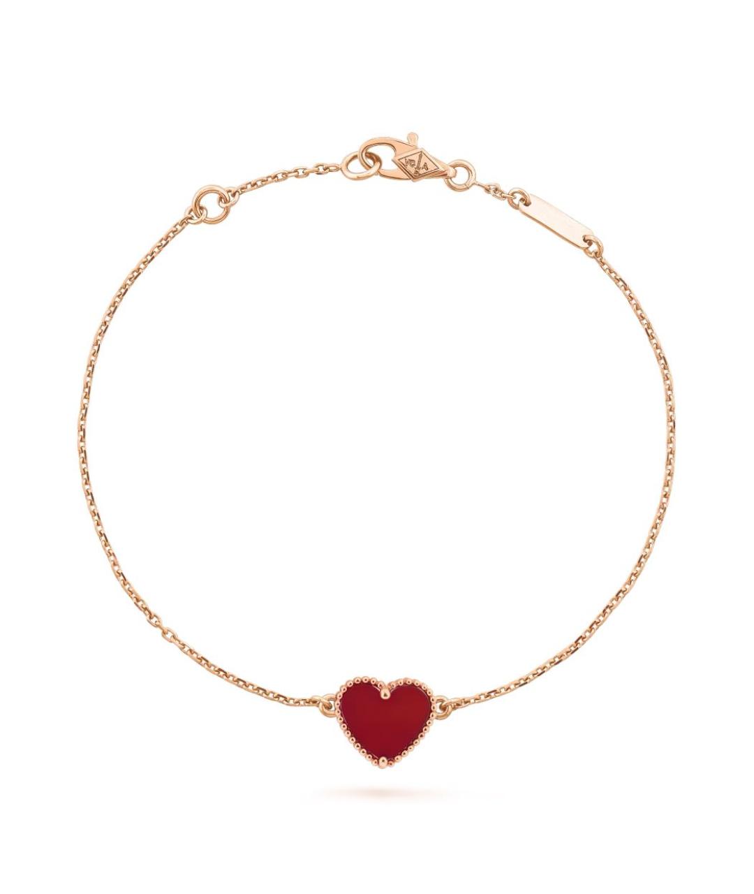 VAN CLEEF & ARPELS Красный браслет из розового золота, фото 4