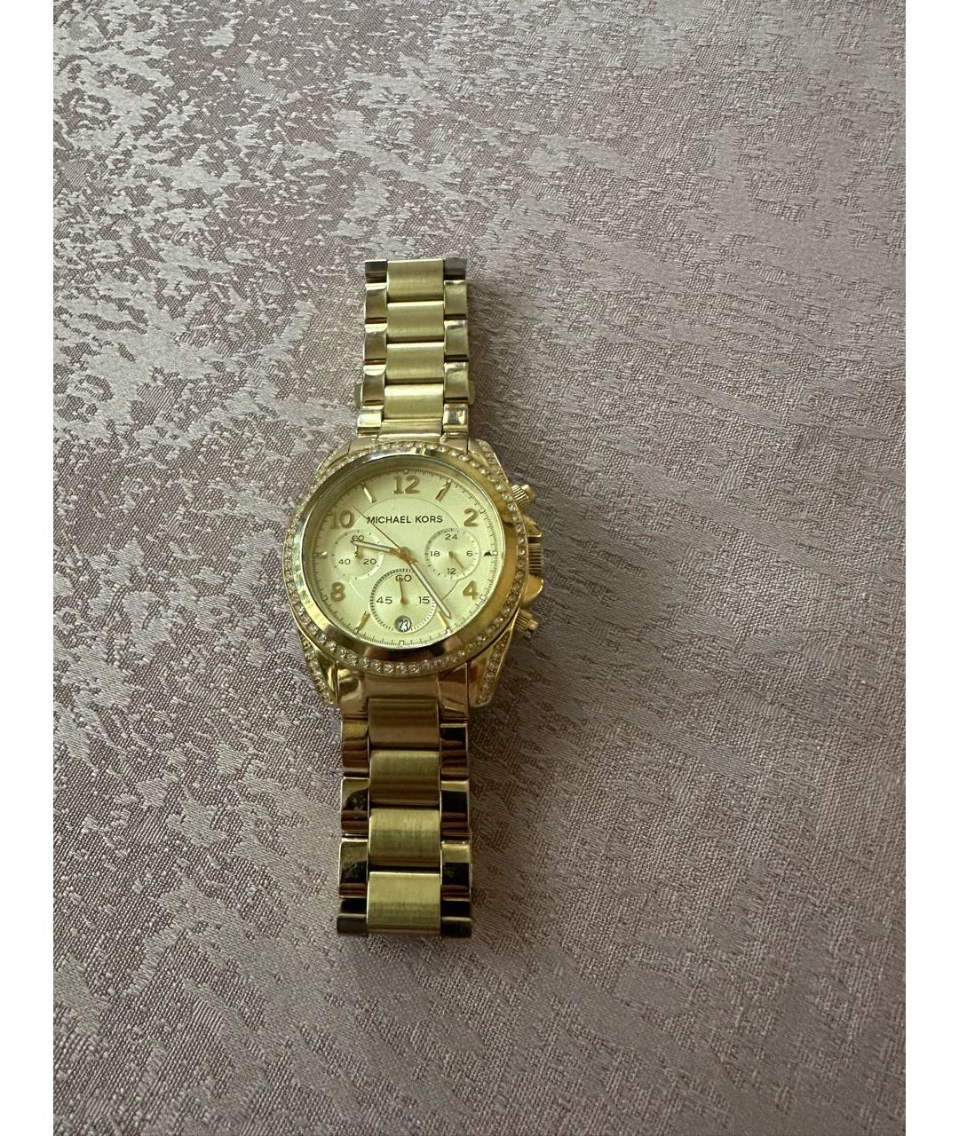 MICHAEL KORS Золотые часы, фото 5