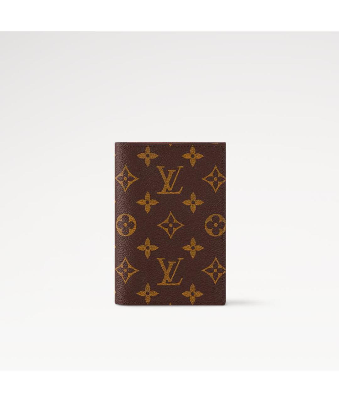 LOUIS VUITTON Коричневый кошелек, фото 3