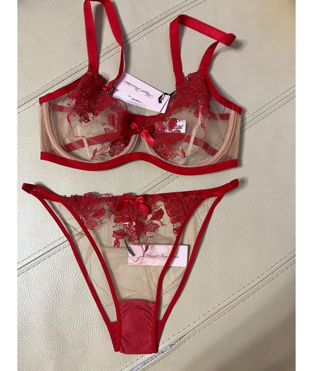 AGENT PROVOCATEUR Красный комплекты, фото 6