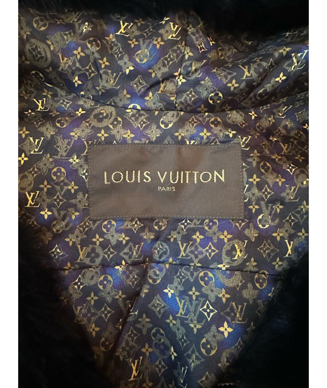 LOUIS VUITTON Черный хлопковый жилет, фото 7