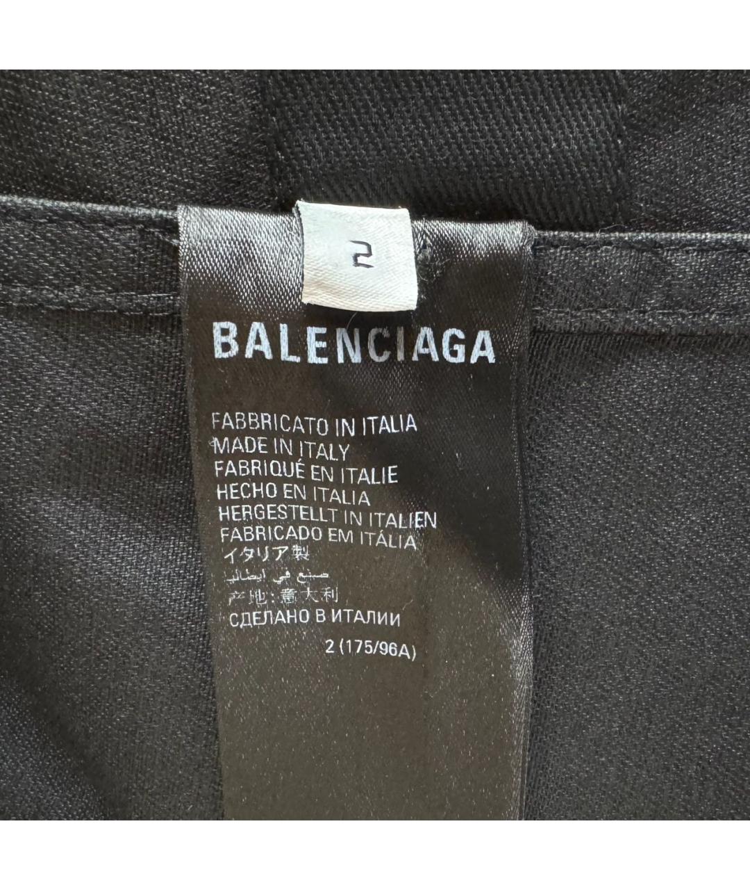 BALENCIAGA Черная куртка, фото 8