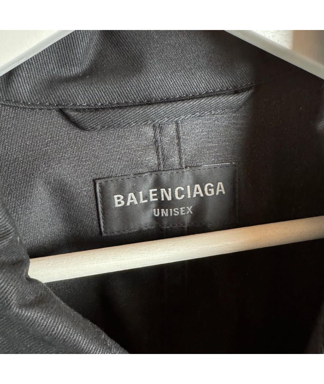 BALENCIAGA Черная куртка, фото 7