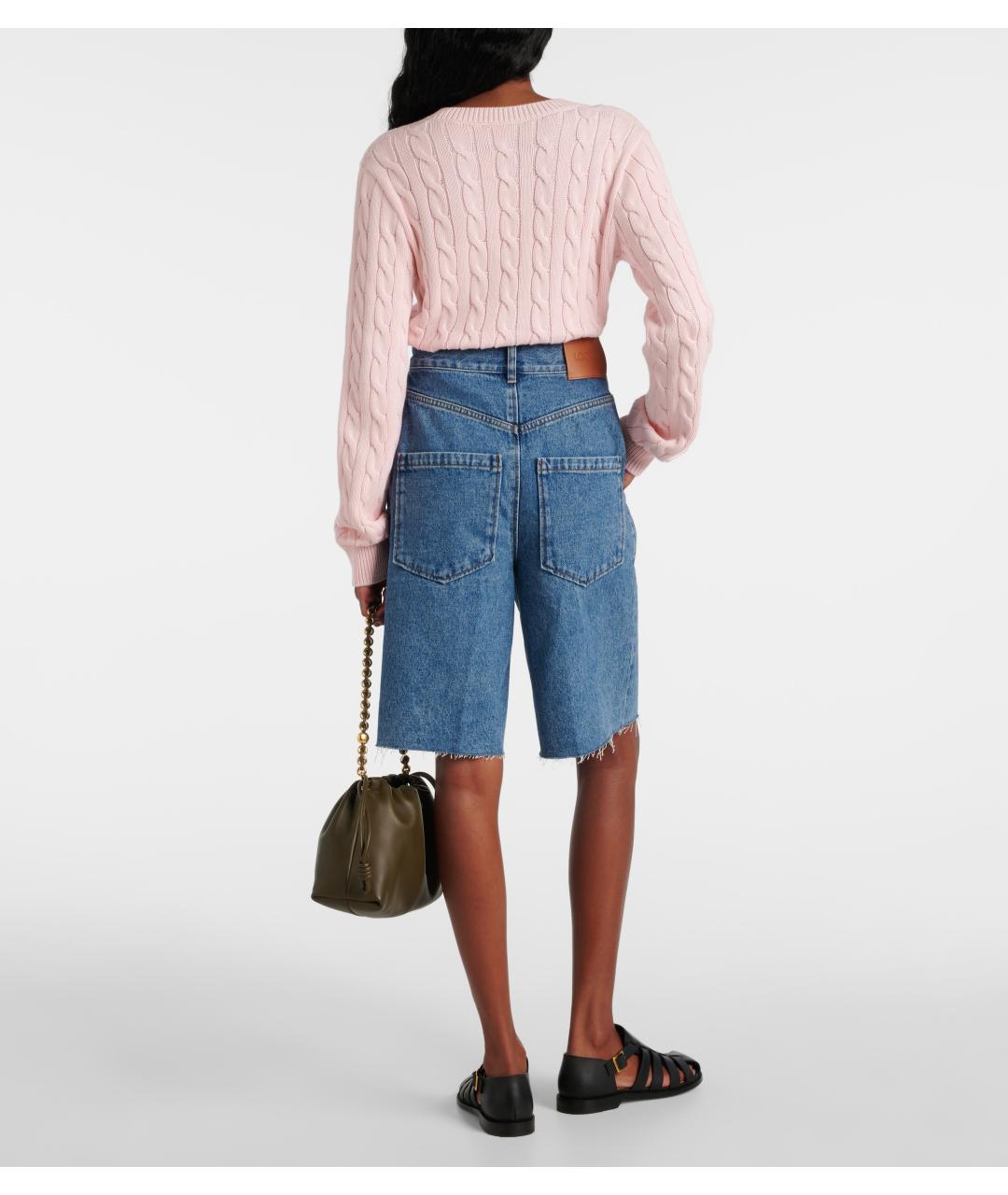 LOEWE Синие шорты, фото 4