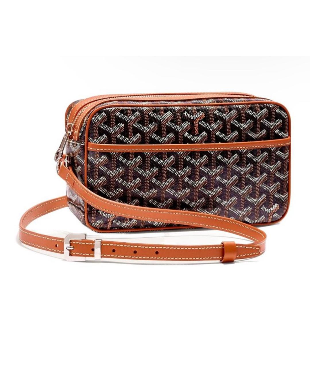 GOYARD Оранжевая сумка на плечо, фото 4