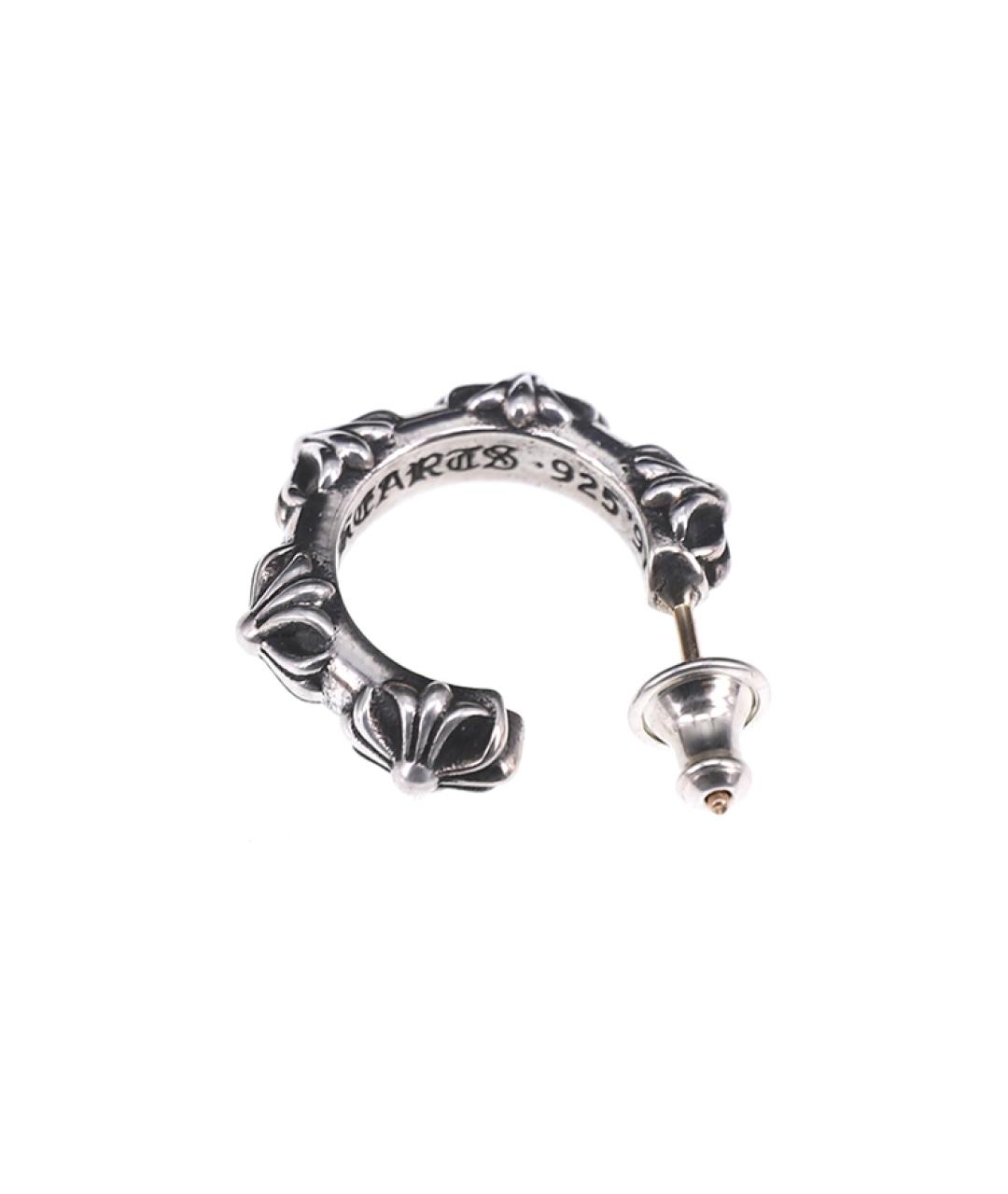 CHROME HEARTS Серебряные серебряные серьги, фото 3