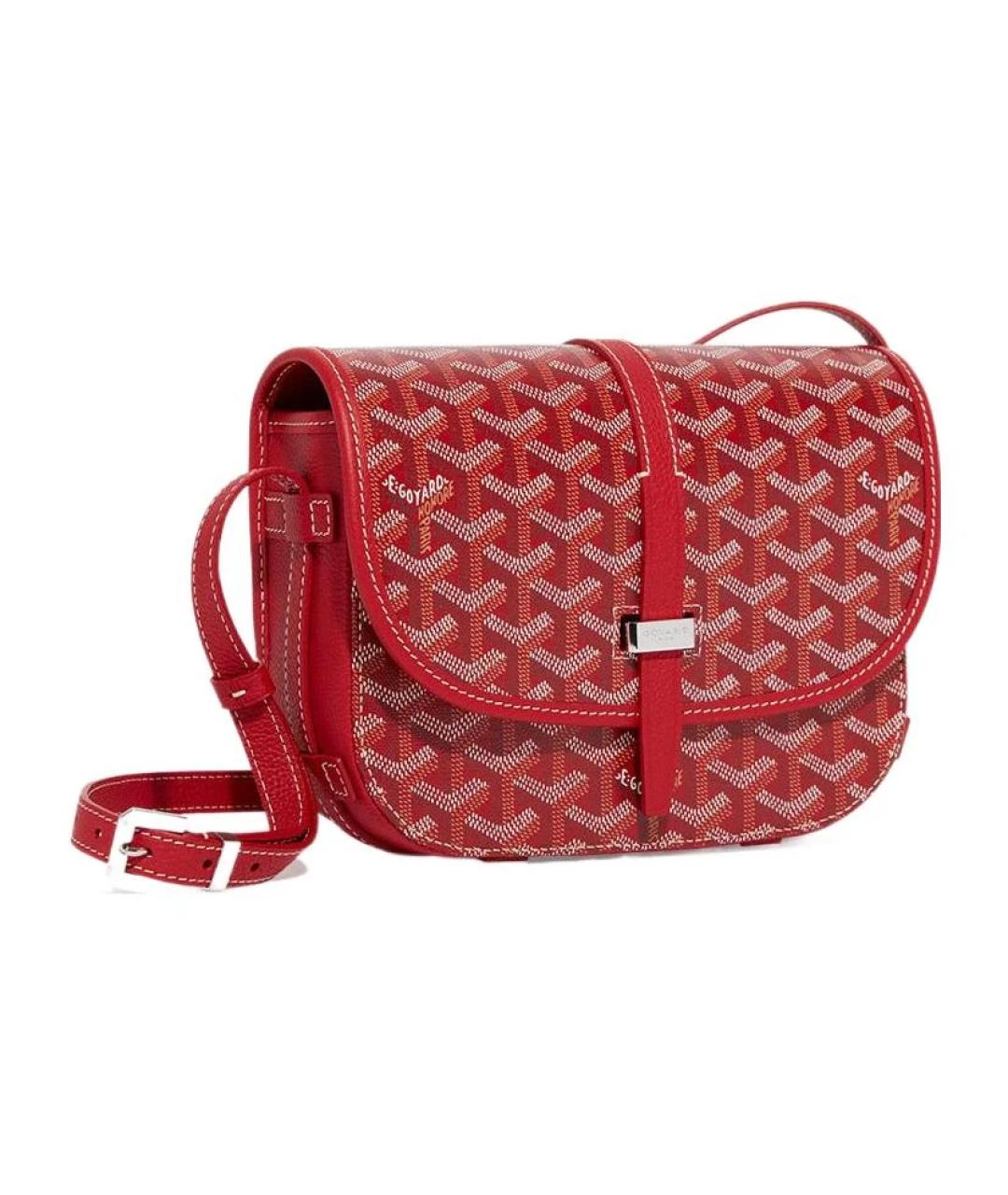 GOYARD Красная сумка через плечо, фото 2