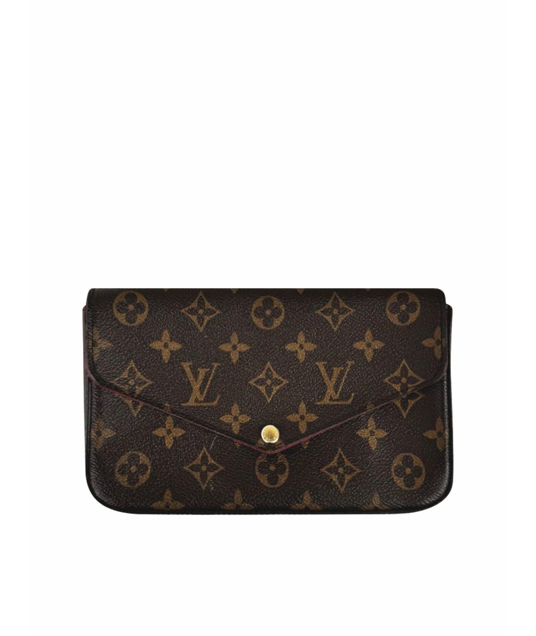 LOUIS VUITTON Коричневая сумка через плечо, фото 1