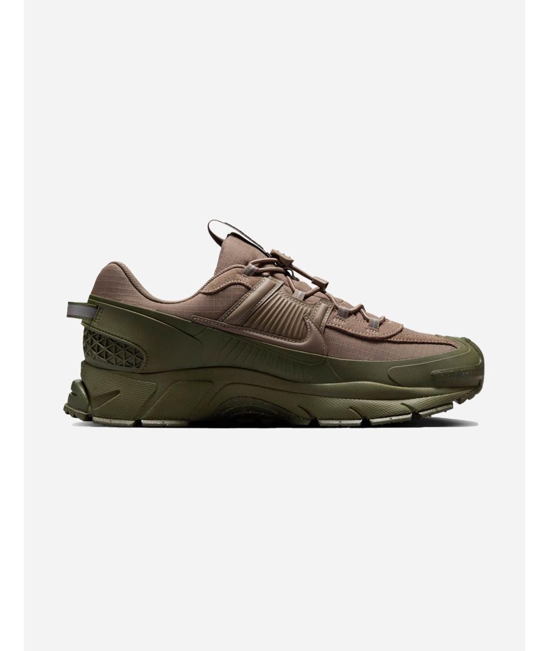 NIKE Коричневые резиновые низкие кроссовки / кеды, фото 4