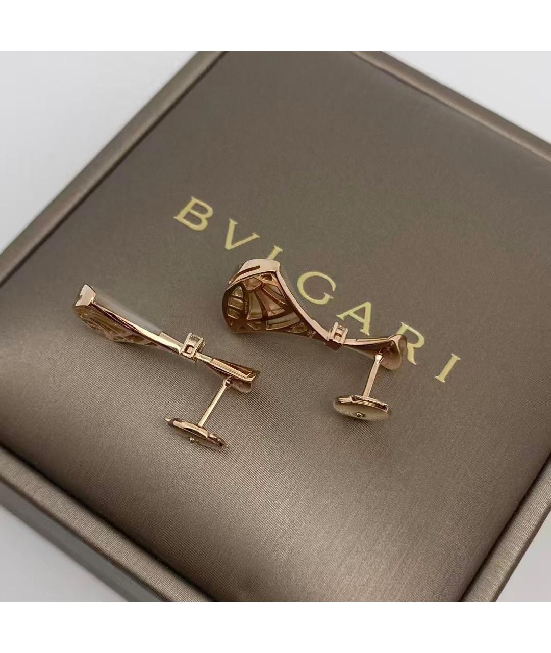 BVLGARI Золотые серьги, фото 5