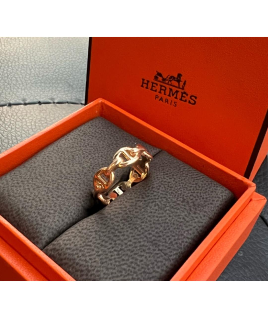 HERMES Золотое кольцо из розового золота, фото 4