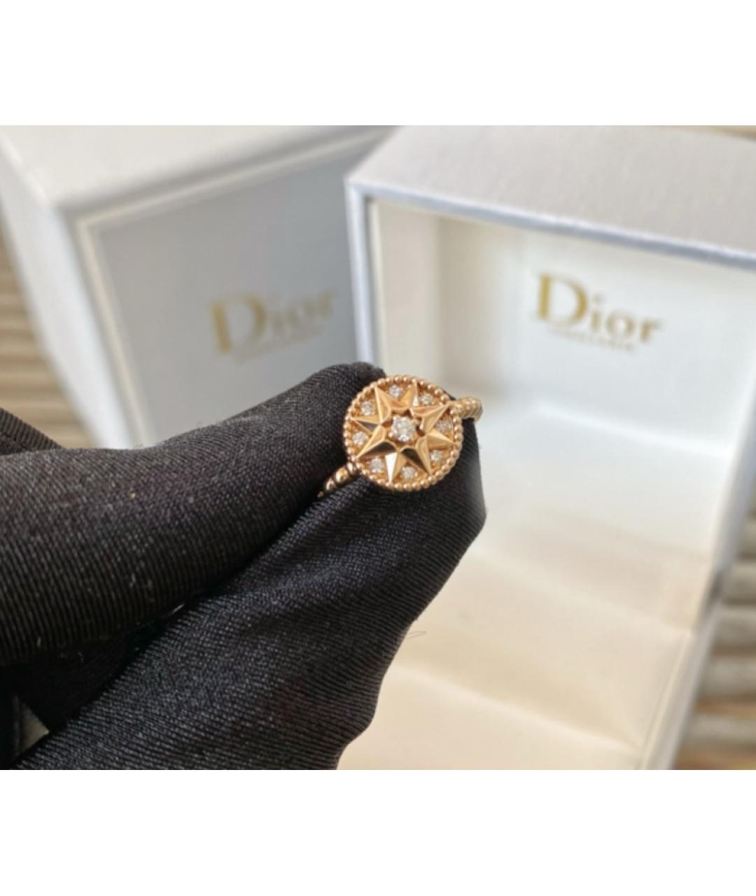 CHRISTIAN DIOR Золотое кольцо из розового золота, фото 2