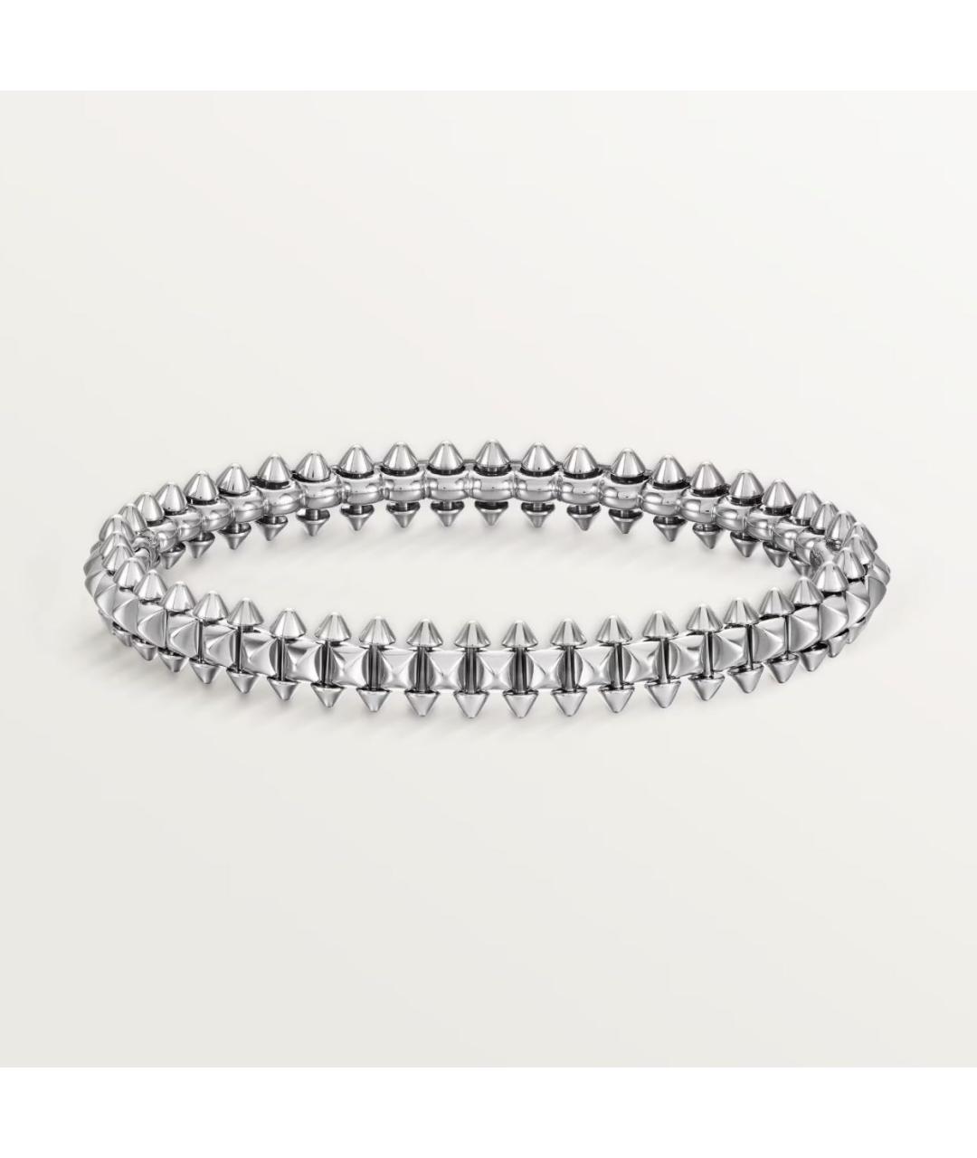 CARTIER Серебрянный браслет из белого золота, фото 5