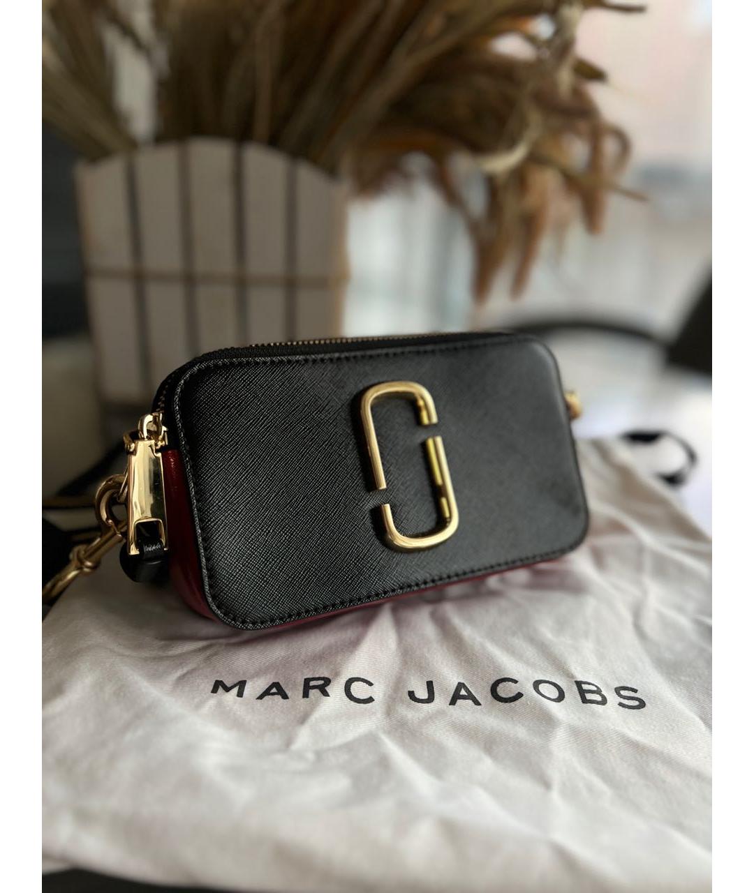 MARC BY MARC JACOBS Бордовая кожаная сумка через плечо, фото 7