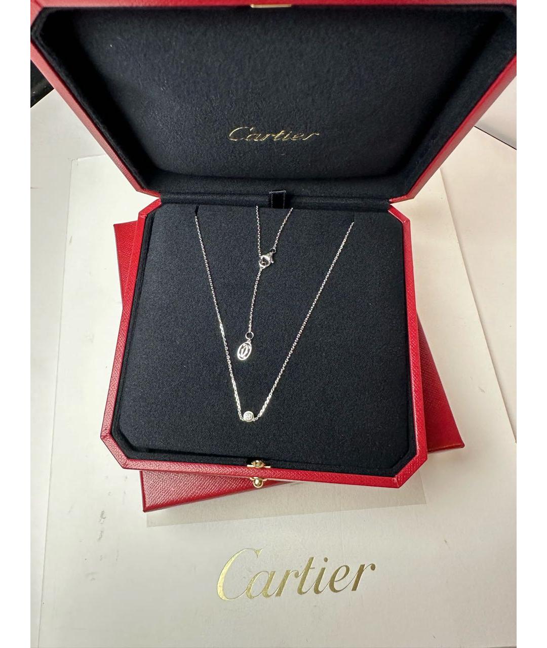 CARTIER Серебряная подвеска из белого золота, фото 3