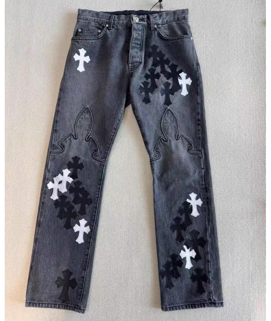 CHROME HEARTS Прямые джинсы, фото 3