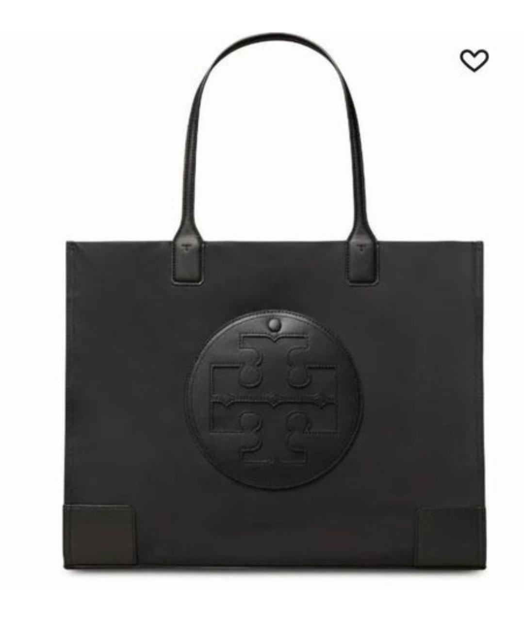 TORY BURCH Черная сумка тоут, фото 1