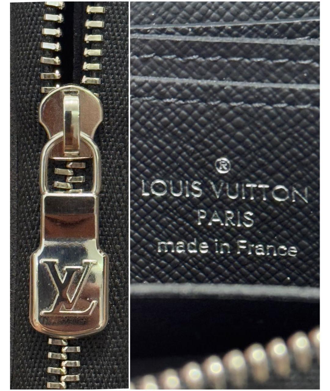 LOUIS VUITTON Черный кошелек, фото 5