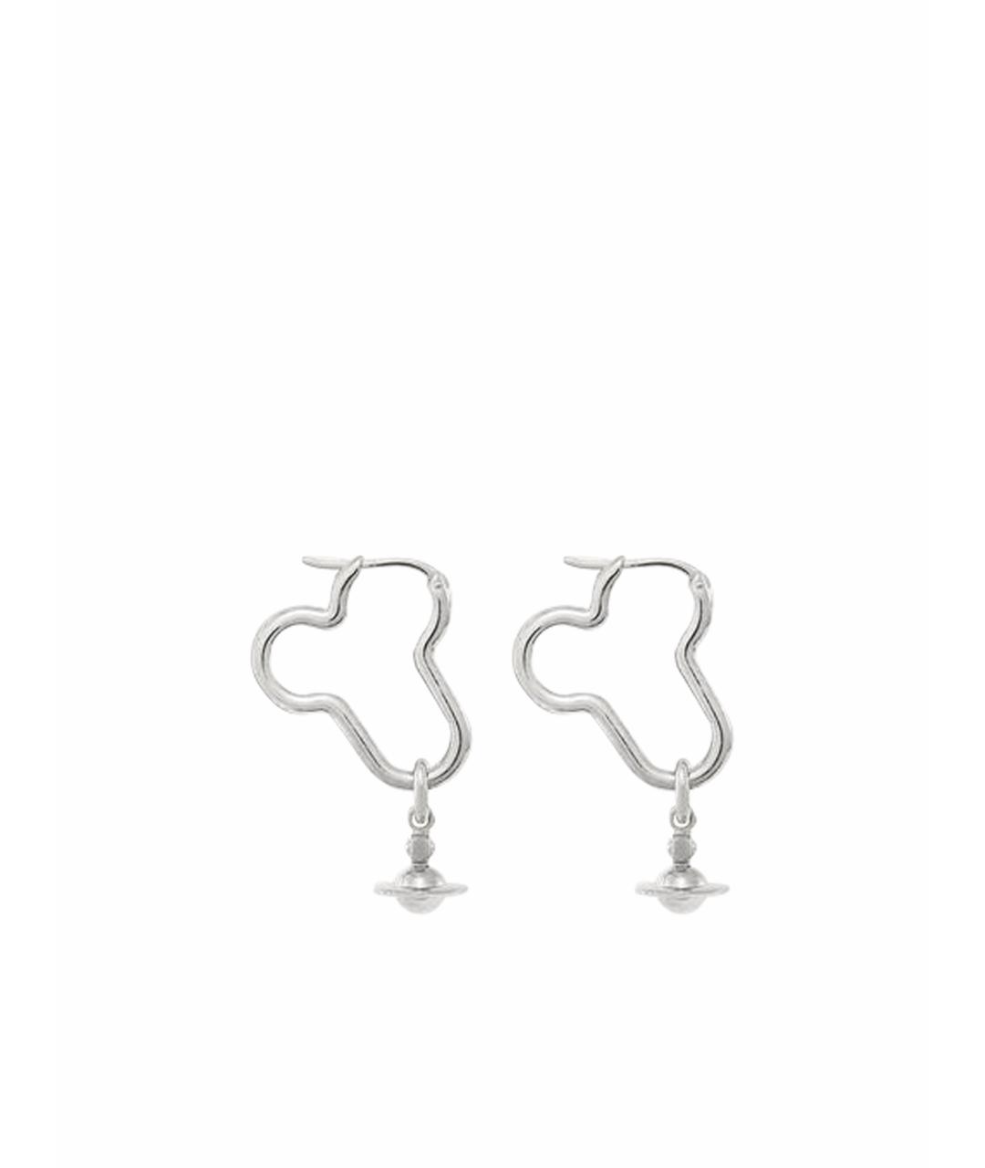 VIVIENNE WESTWOOD Серебряные латунные серьги, фото 1