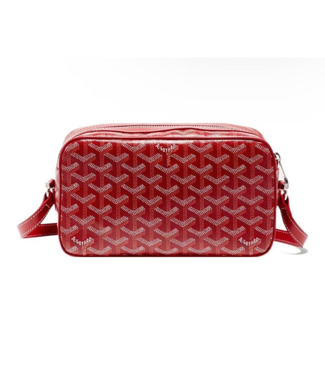 GOYARD Бордовая сумка на плечо, фото 3