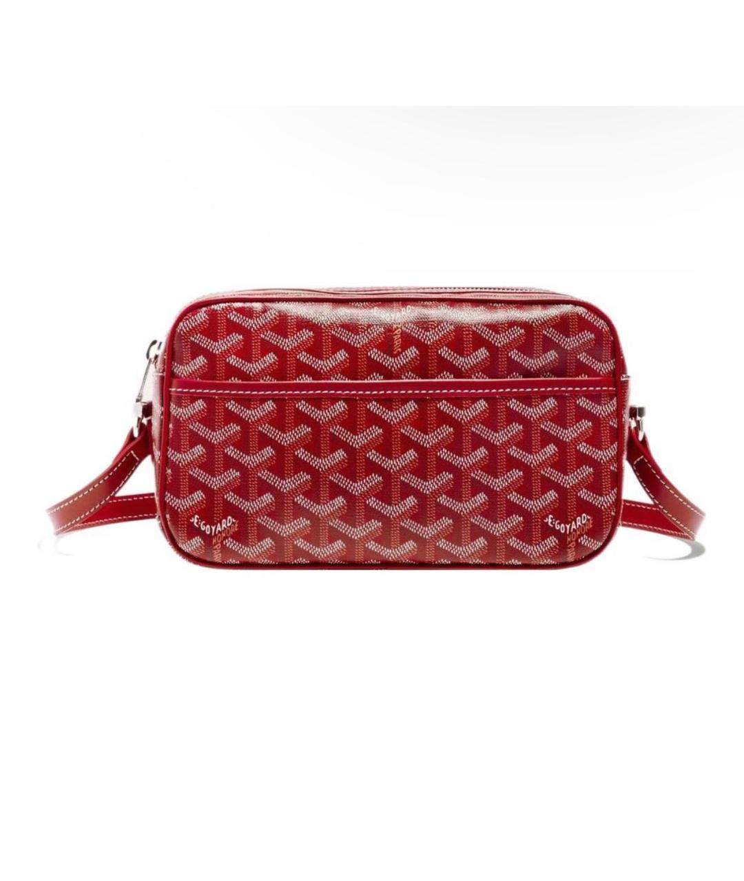 GOYARD Бордовая сумка на плечо, фото 2