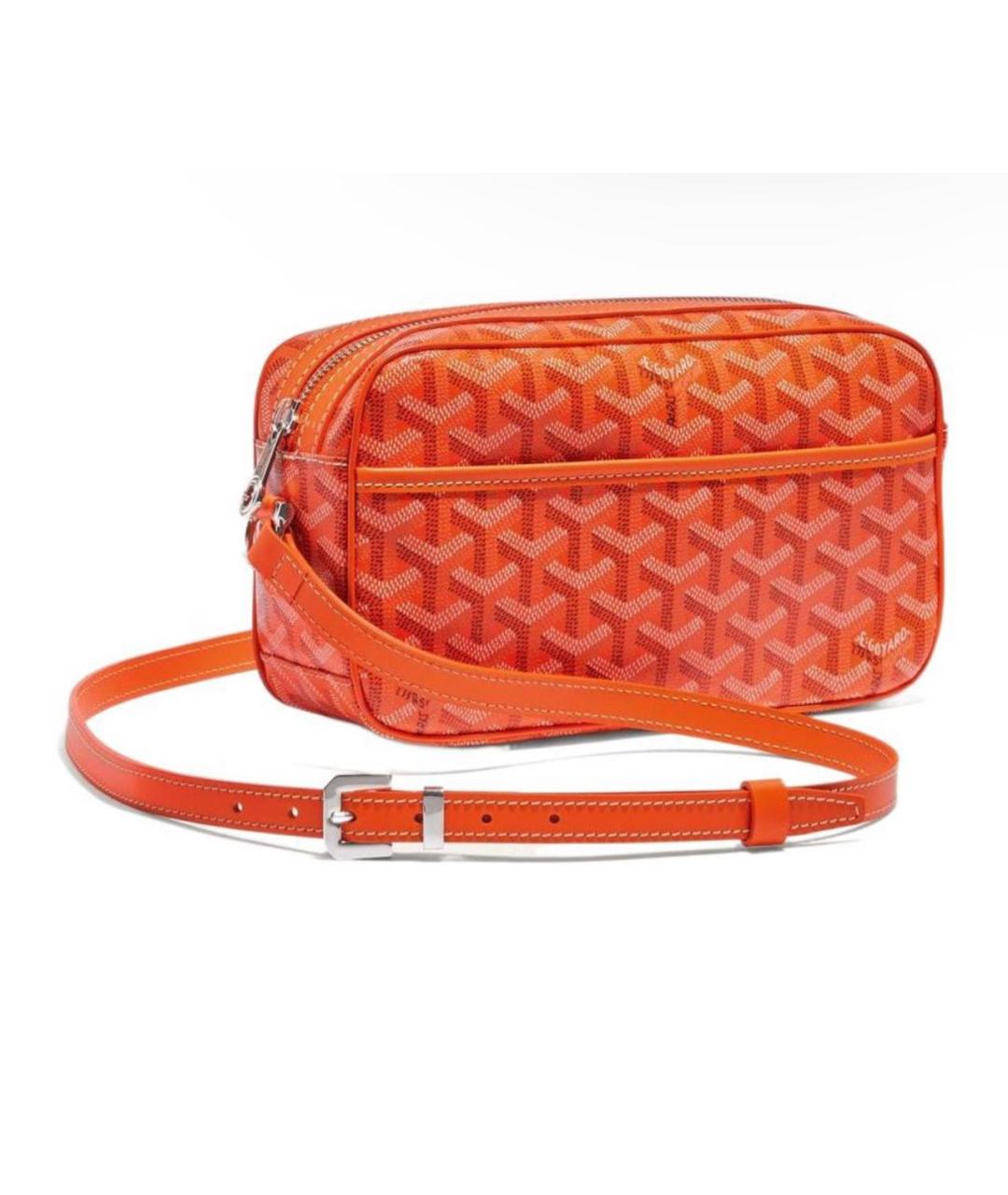 GOYARD Оранжевая сумка на плечо, фото 4