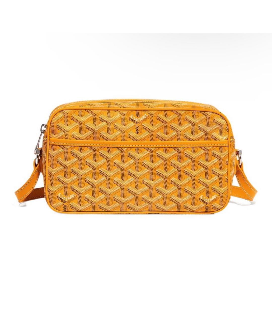 GOYARD Желтая сумка на плечо, фото 2