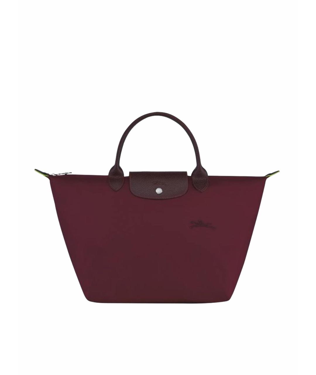 LONGCHAMP Бордовая сумка тоут, фото 1