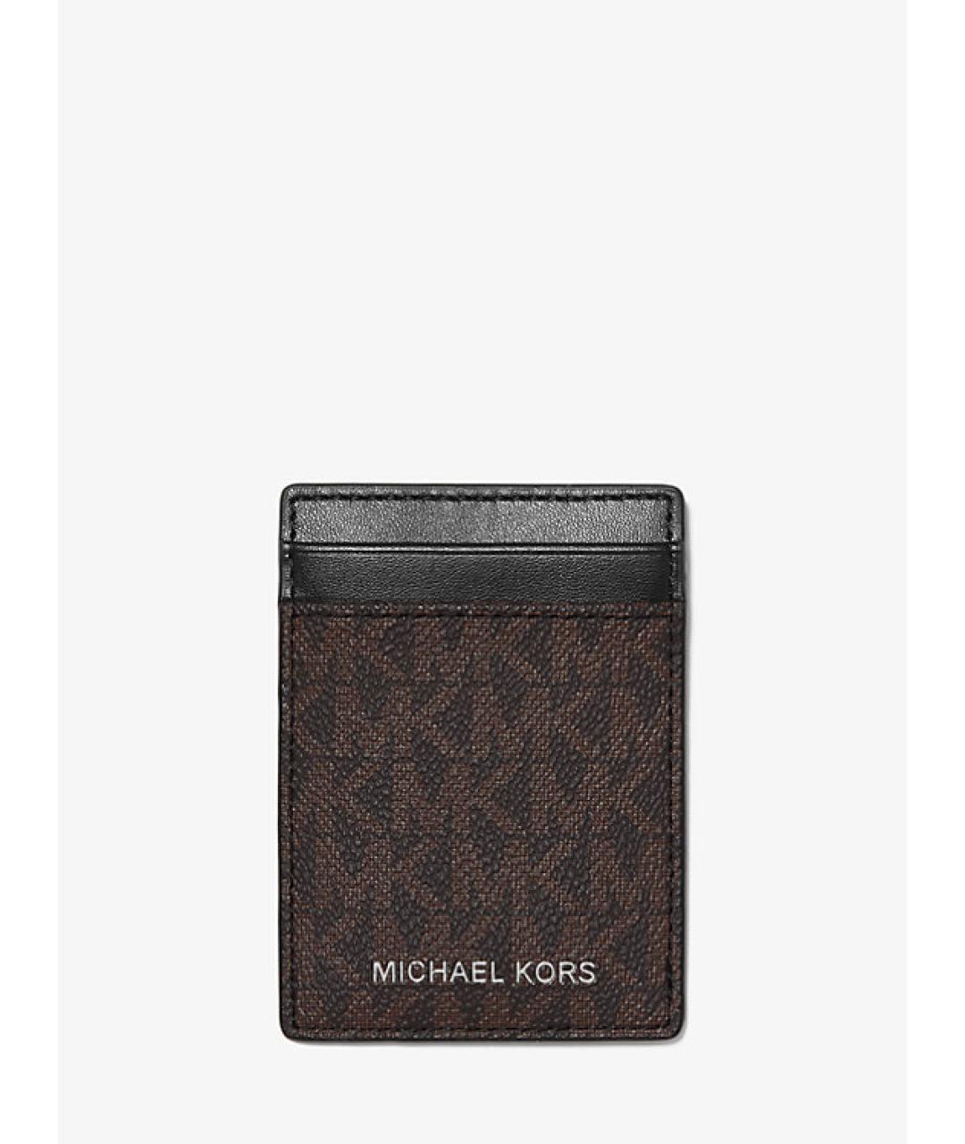 MICHAEL KORS Коричневый кардхолдер, фото 7