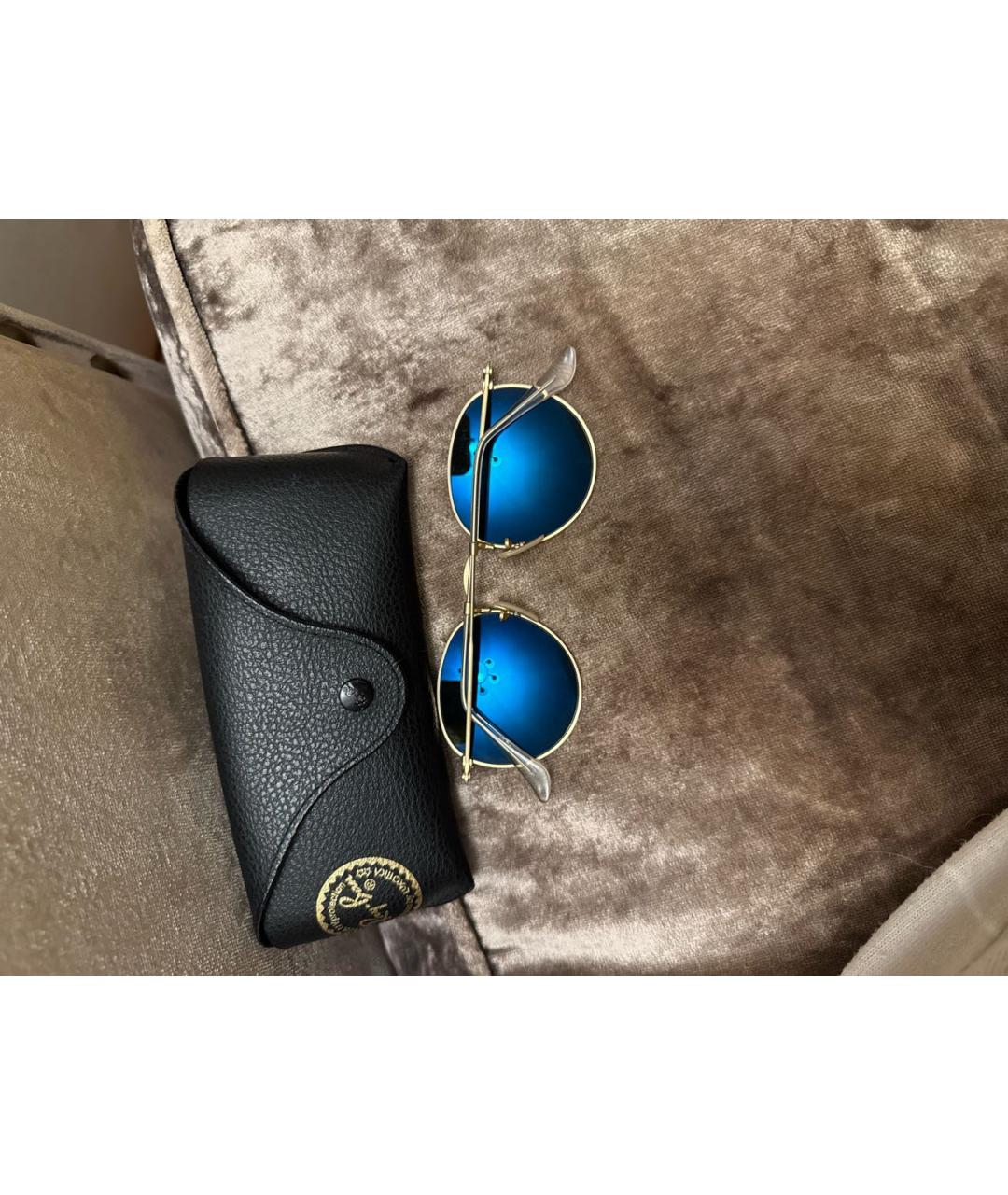 RAY BAN Синие солнцезащитные очки, фото 2