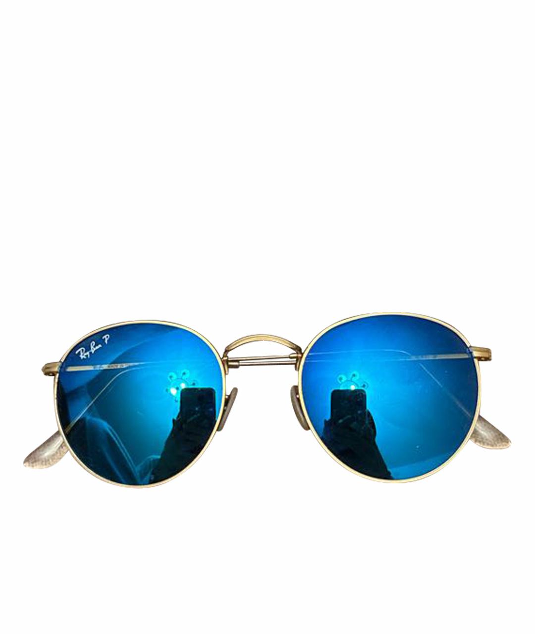 RAY BAN Синие солнцезащитные очки, фото 1