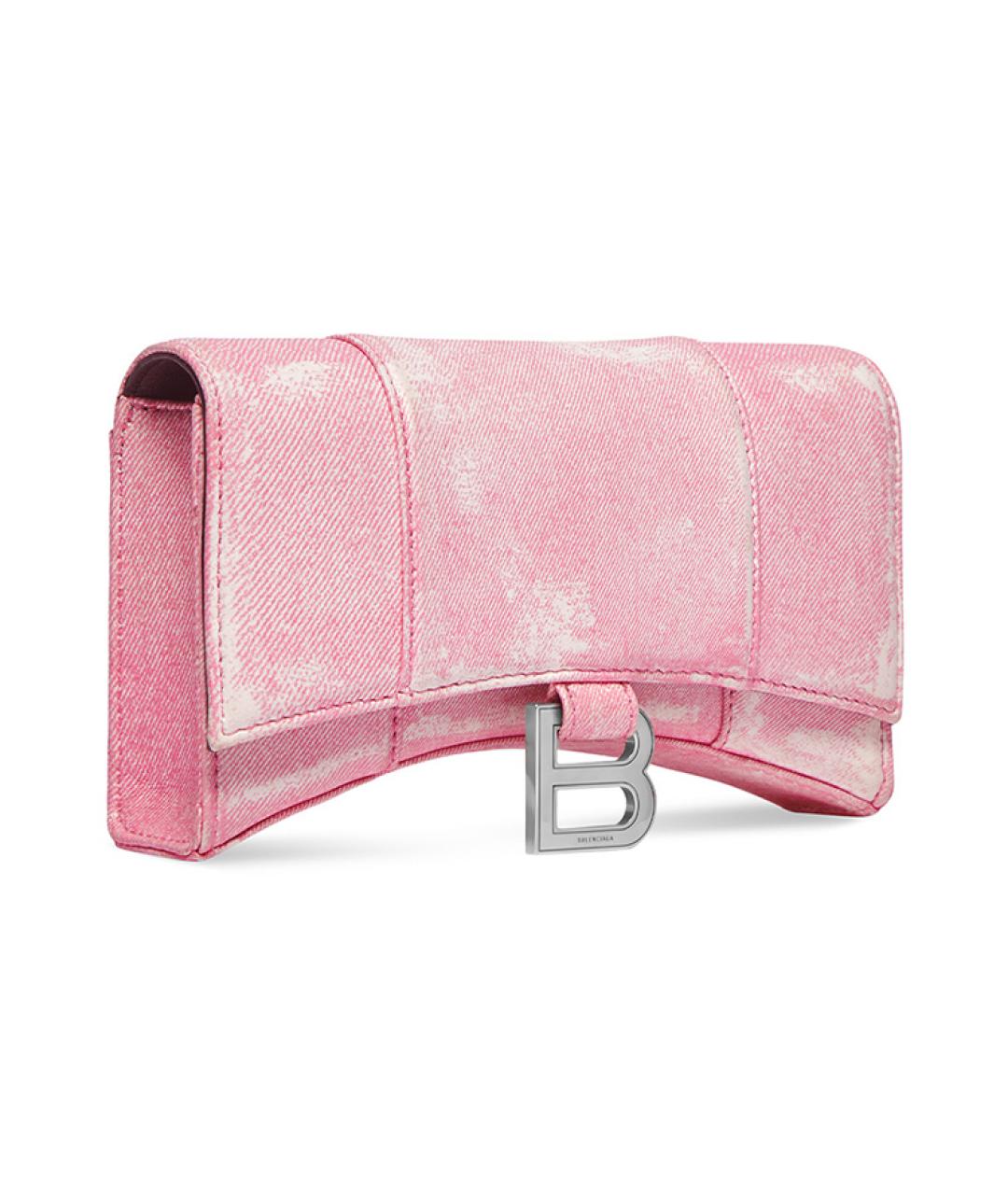 BALENCIAGA Розовый кошелек, фото 2